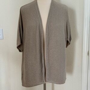 Chico's Simmering Gold Open Front Cardigan size 20 (Chico’s size 4)